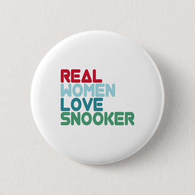 Funny Snooker Sprichwort Pool Billiards Snooker Pl Button (Vorderseite)