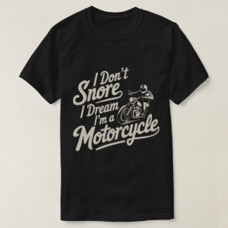 Funny Snorchel Biker Motorrad Apparel T-Shirt