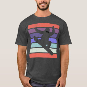 Funny Snowboarden Art Snowboarder Funny Snowboard T-Shirt