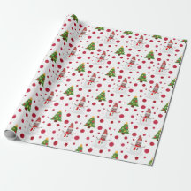 Funny Snowman Foto Face Christmas Wrapping Paper