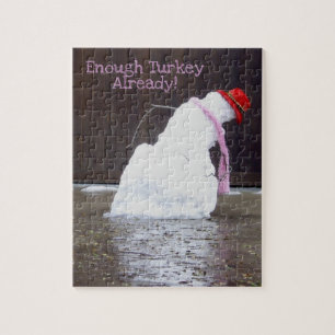 Funny Snowman genug Türkei bereits Puzzle