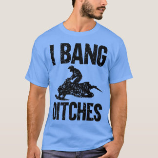 Funny Snowmobile Lover Snowmobiler Schlitten Lover T-Shirt