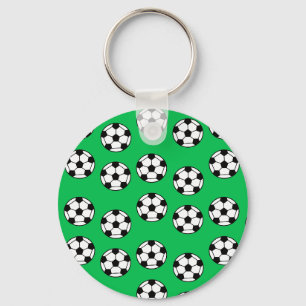 Funny Soccer Ball Pattern Schlüsselanhänger