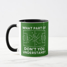 Funny Soccer Coach What Part Of Tactics Diagram Tasse