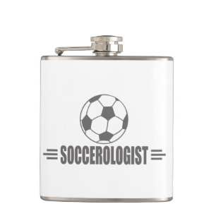 Funny Soccer Flachmann