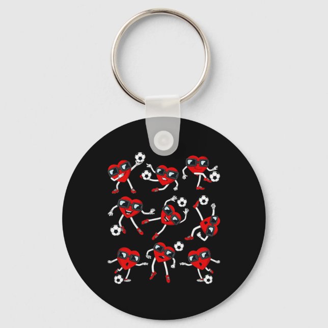 Funny Soccer Footll Boys Men Women Soccer Player S Schlüsselanhänger (Vorderseite)