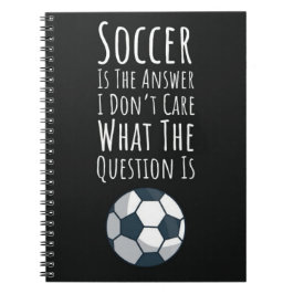 Funny Soccer gibt Senior Night Team High School Notizblock