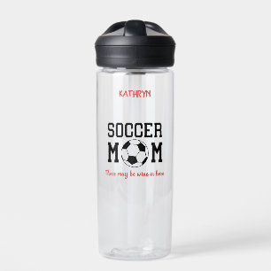 Funny Soccer Mama Personalisiert Trinkflasche