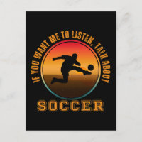 Funny Soccer Sprichwort Vintag Silhouette Player