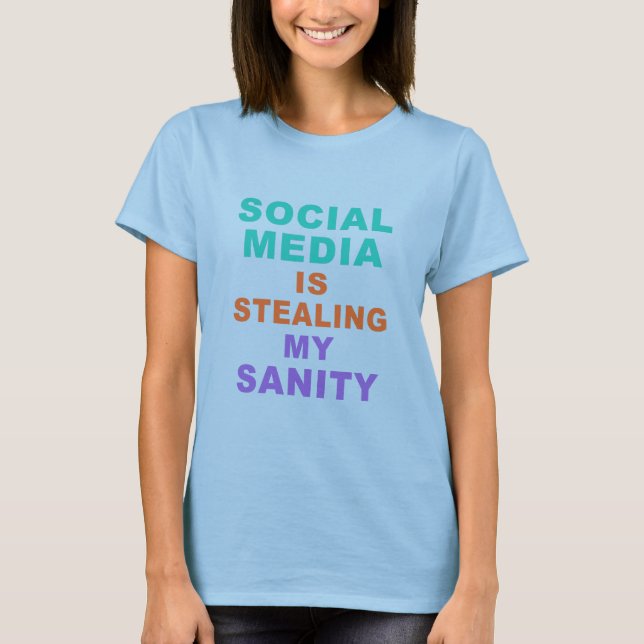 Funny "Social Media" Shirts & Jackets (Vorderseite)