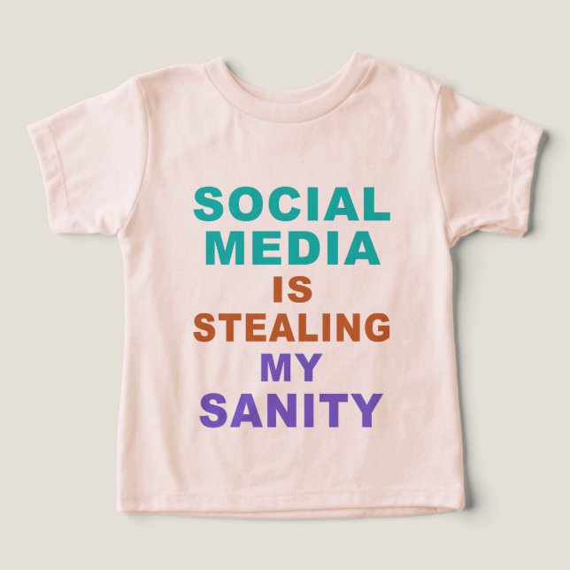Funny "Social Media" Shirts & Jackets (Design Vorderseite)