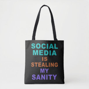 Funny "Social Media"-Taschen