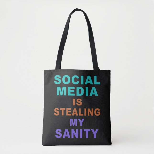 Funny "Social Media"-Taschen (Vorderseite)