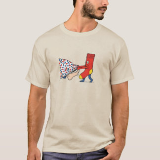Funny Sock Cartoon | Niedliches Schlafgeschenk T-Shirt