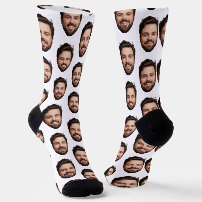 Funny Socks with Faces for Men Women Cats Dogs, Socken (Gewinkelt)