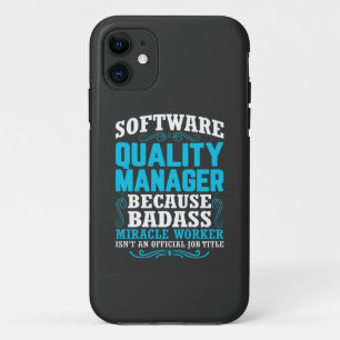 Funny Software Quality Manager Zitat Case-Mate iPhone Hülle