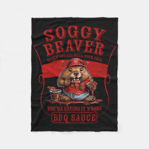 Funny Soggy Beaver Grillen, wenn es nicht ganz auf Fleecedecke