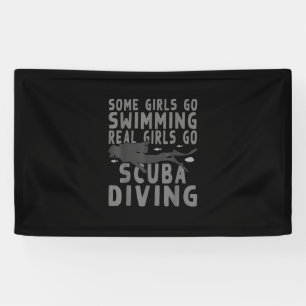 Funny some Girls Go Beim Kämmern Banner