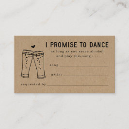 Funny Song Request Card Einladung Einladung Umschl