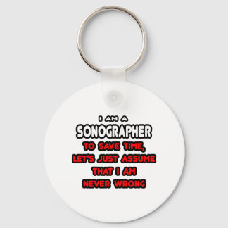 Funny Sonographer T - Shirt und Geschenke Schlüsselanhänger