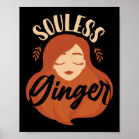 Funny Soulless Ginger Dia De Los Muertos Redhead