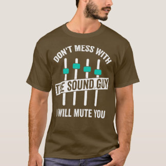 Funny Sound Typ Engineer Audio Technician Geschenk T-Shirt