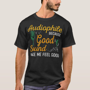 Funny SoundEngineer HiFi Lover Geschenk für Audiop T-Shirt