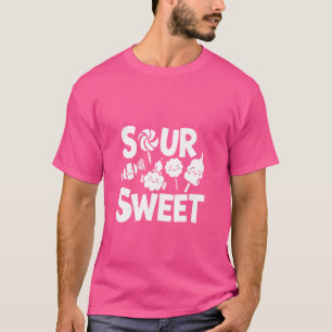 Funny Sour dann süße Kinder und Erwachsene Niedlic T-Shirt