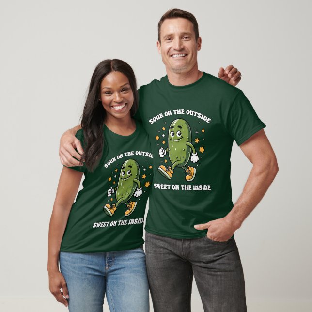 Funny sour sweet pickle T-Shirt (Unisex)