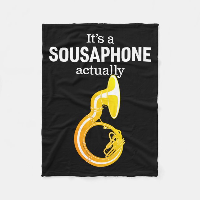 Funny Sousaphone Humor For Proud Sousaphonist Marc Fleecedecke (Vorderseite)