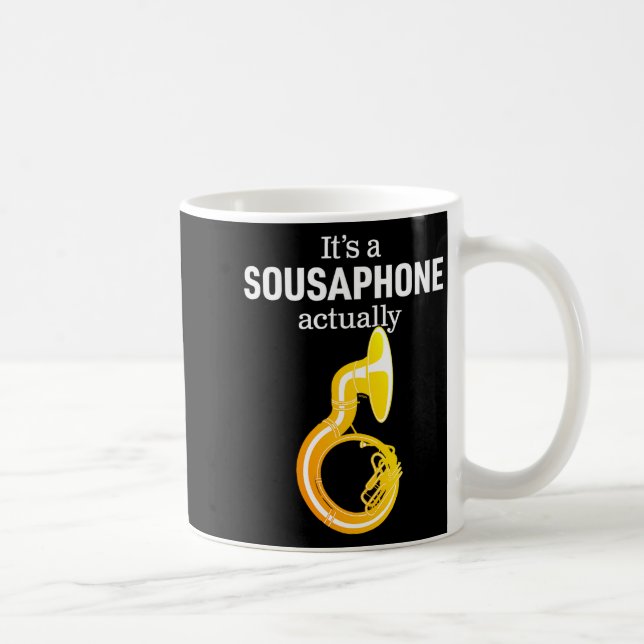 Funny Sousaphone Humor For Proud Sousaphonist Marc Kaffeetasse (Rechts)