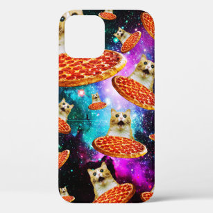 Funny Space Pizza Cat Case-Mate iPhone Gehäuse Case-Mate iPhone Hülle