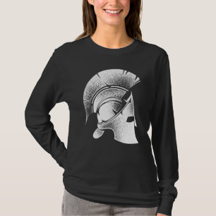 Funny Spartan Griechischer Helmet Niedlich Gladiat T-Shirt