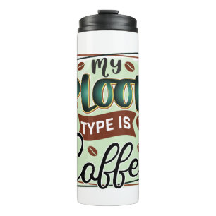 Funny Spaß Coffee Quotes Thermal Tumbler Thermosbecher