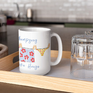 Funny Spaß Summer Personalisiert Kaffeetasse