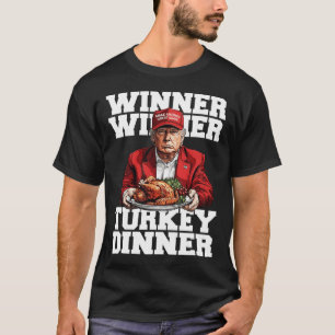 Funny Spaß Trump Gewinner Türkei Abendessen als T-Shirt