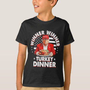 Funny Spaß Trump Gewinner Türkei Abendessen als T-Shirt