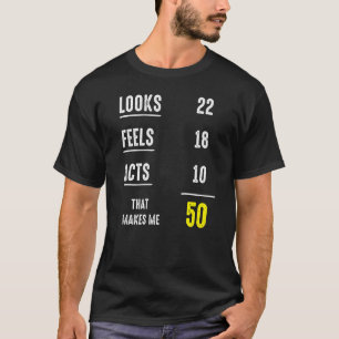 Funny Spaß Unglaublich witzig 50. GeburtstagsOutfi T-Shirt
