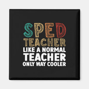 Funny Special Bildung Design für Männer Frauen Spr Magnet