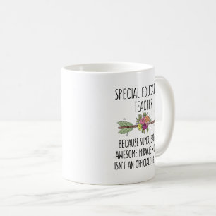 Funny Special Bildung Teacher Geschenk Idee Kaffeetasse
