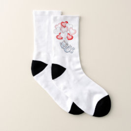 Funny "Special Cat Pattern Socks" Socken