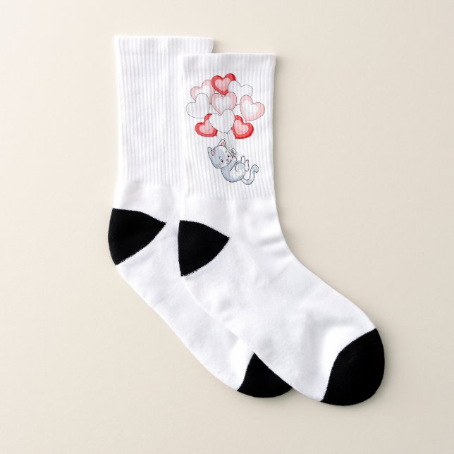 Funny "Special Cat Pattern Socks" Socken (Paar)