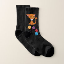 Funny "Special Cat Pattern Socks"