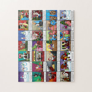 Funny Spectickles Christmas Humor Puzzle