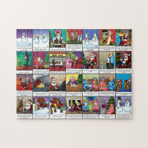Funny Spectickles Christmas Humor Puzzle