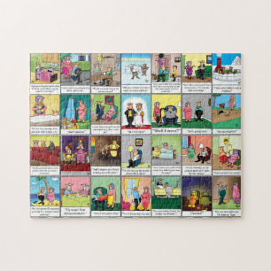 Funny Spectickles Ehe Spaß Puzzle