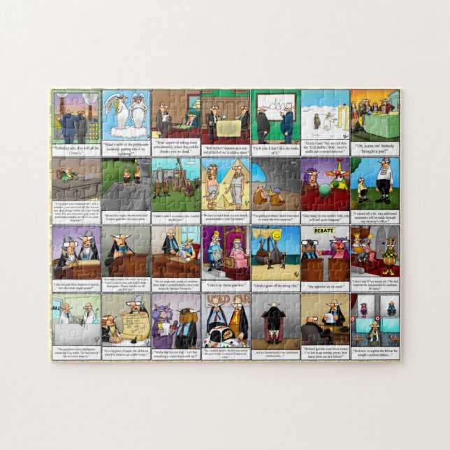 Funny Spectickles Political Humor Puzzle (Horizontal)