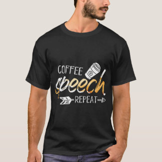 Funny Speech Therapy Gabe Kaffeespezialist T-Shirt