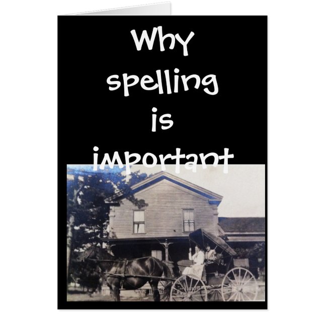 Funny Spelling Lesson for Females (Vorne)