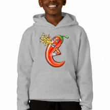 Funny Spicy Chili on Fire